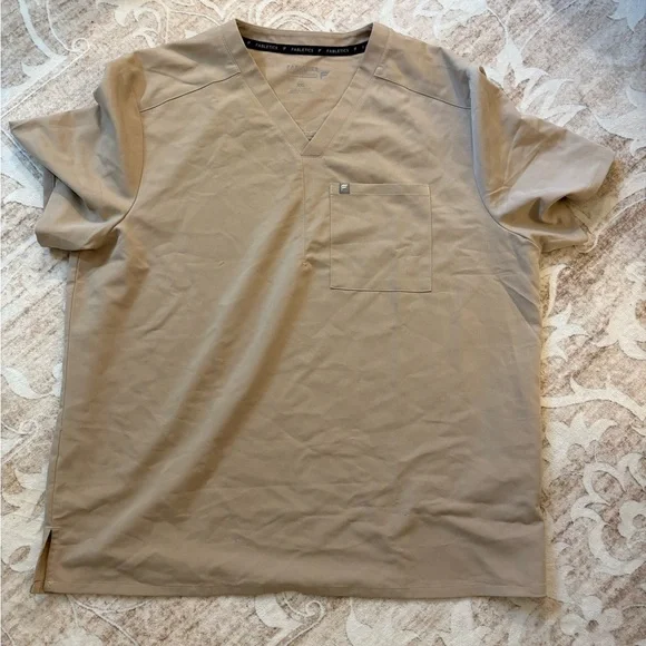 Fabletics Women’s High-Rise On-Call Scrub Jogger Tan XXL - Picture 2 of 5